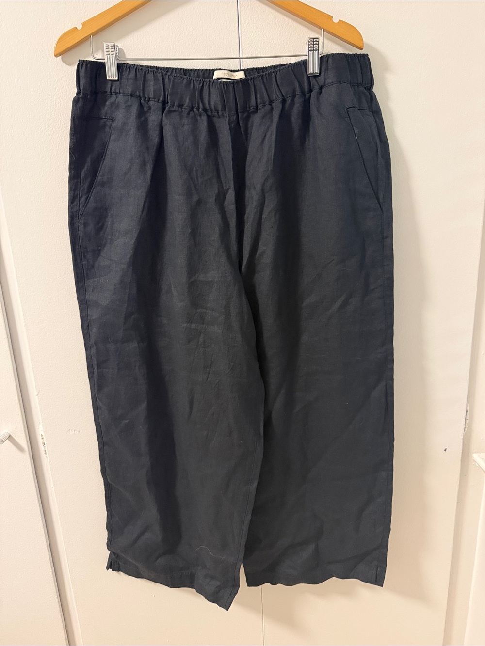 NWOT Cynthia Rowley wide leg linen pants